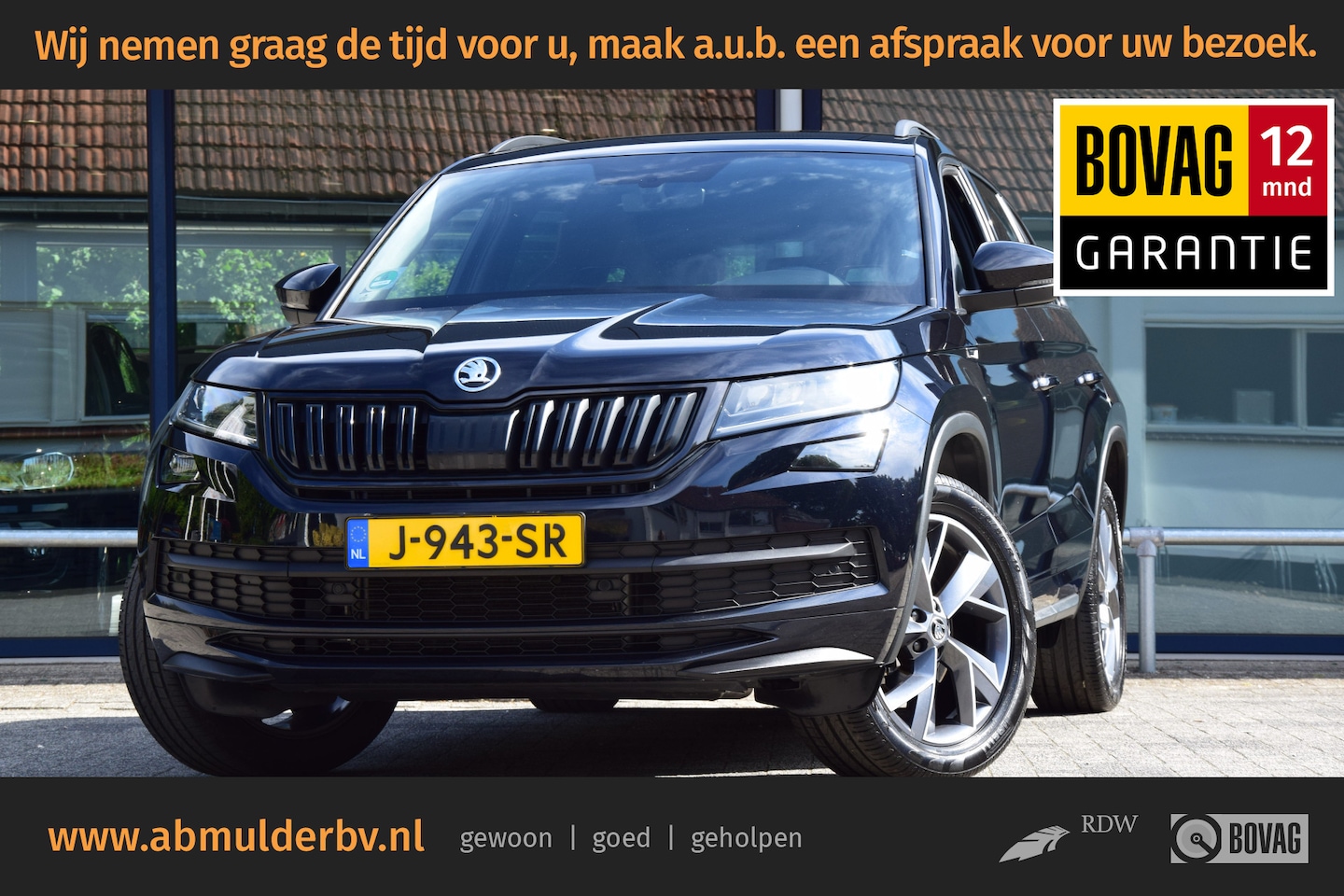 Skoda Kodiaq - 1.5 TSI 150PK Sportline Business | Org. NL | BOVAG Garantie | Virtual Cockpit | 19'' Velge - AutoWereld.nl