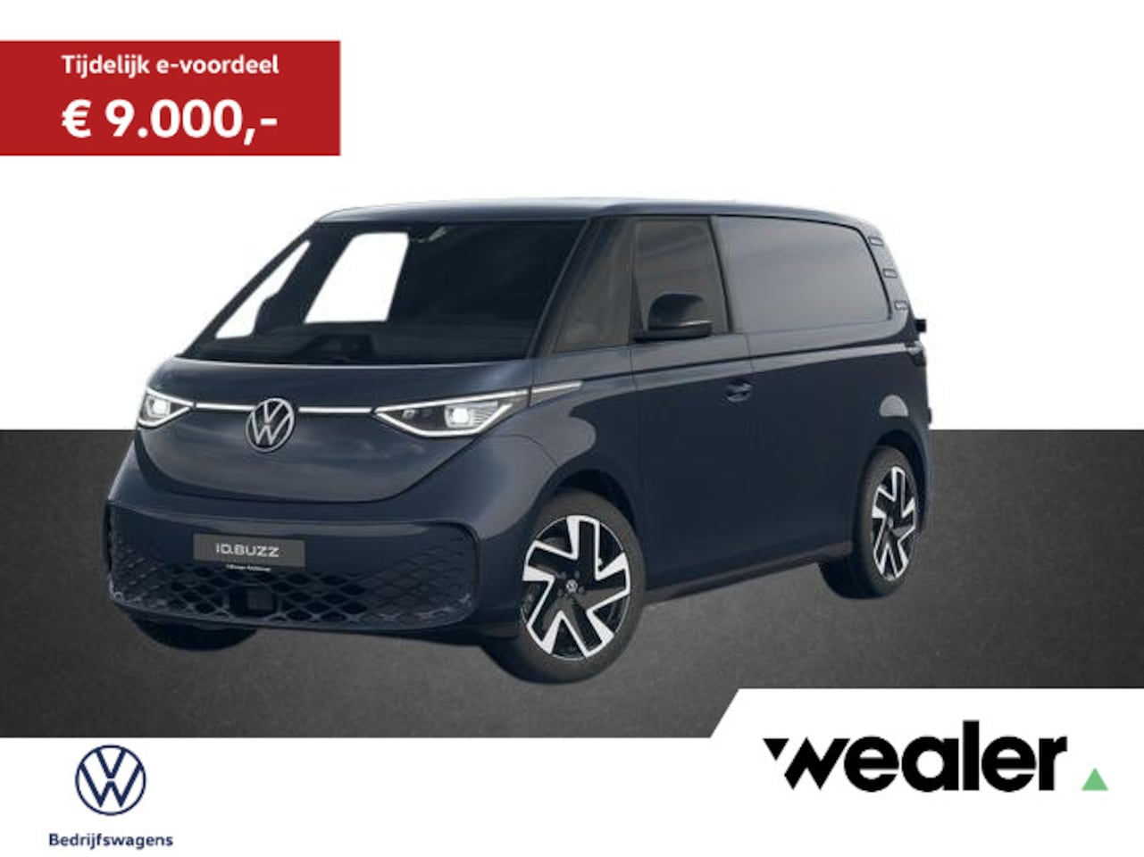 Volkswagen ID. Buzz Cargo - Bedrijfswagens Bulli Edition Elektromotor 250 kW (340 pk) 2988 mm - AutoWereld.nl