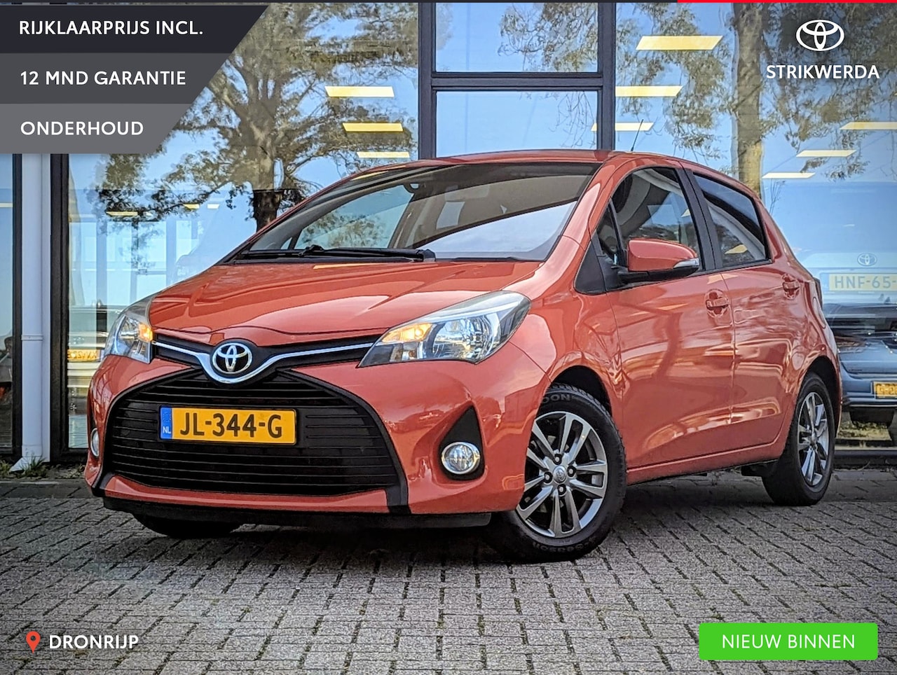 Toyota Yaris - 1.0 VVT-i Aspiration | Elek. ramen | Airco | 15" lichtmetaal | All-season - AutoWereld.nl