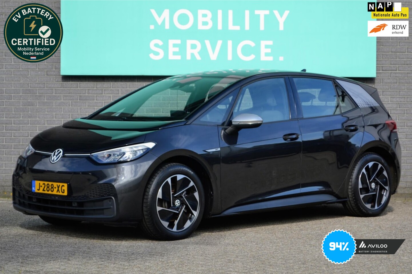 Volkswagen ID.3 - First 58 kWh SOH94% CarPlay Sfeerverlichting 1ste EIG - AutoWereld.nl