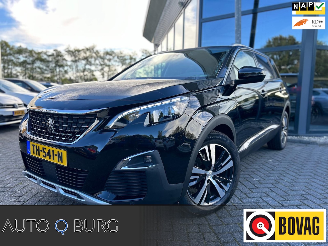 Peugeot 5008 - 1.2 PureTech Allure | 7 Persoons | Automaat | Carplay | Memory | Navi | Distributieriem Ve - AutoWereld.nl