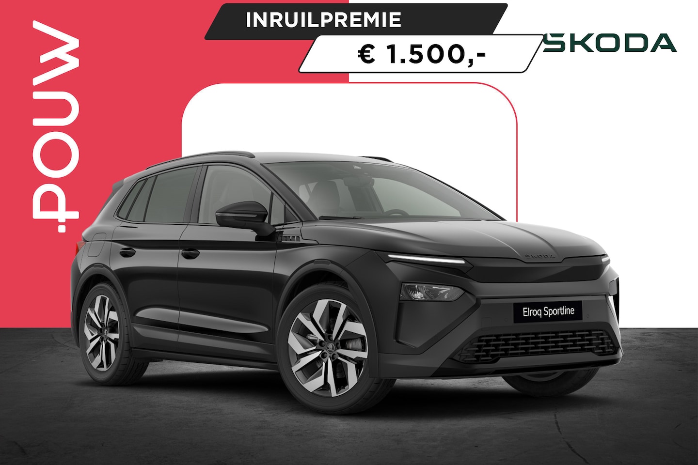Skoda Elroq - 204pk 60 Sportline | Business Upgrade Pakket Clever | Trekhaak Wegklapbaar - AutoWereld.nl