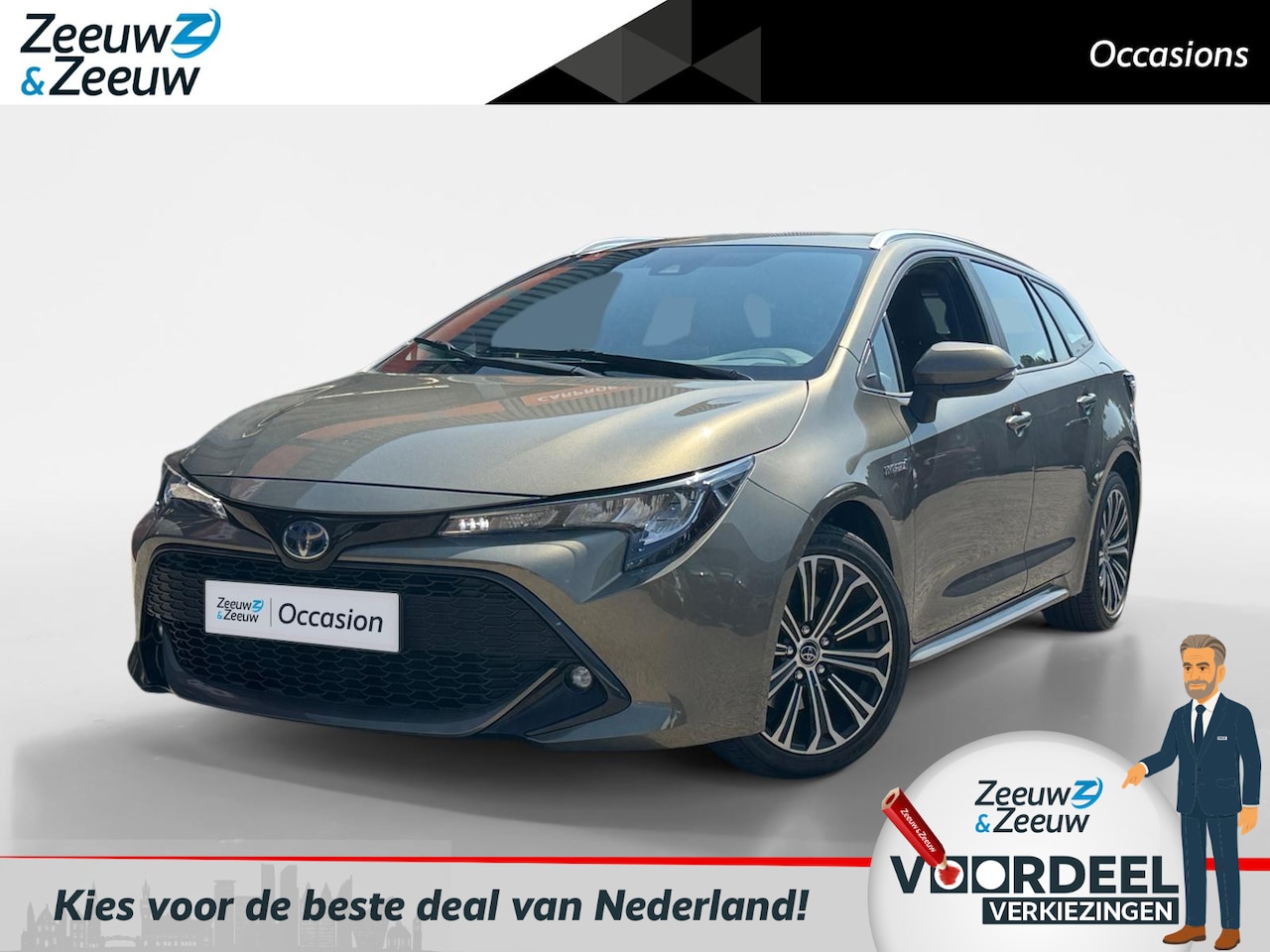 Toyota Corolla Touring Sports - 2.0 Hybrid First Edition | Zeer compleet | Navigatie | Achteruitrijcamera | Dealer onderho - AutoWereld.nl