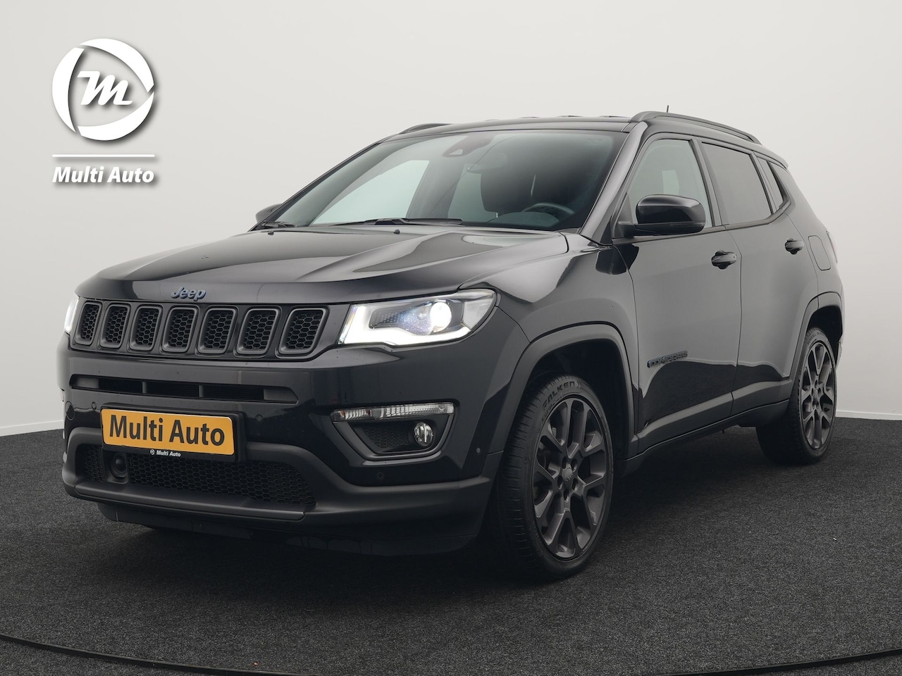 Jeep Compass - 4xe 240 Plug-in Hybrid Electric S Plug In Hybrid 240pk Dealer O.H PHEV | Lederen Sportstoe - AutoWereld.nl