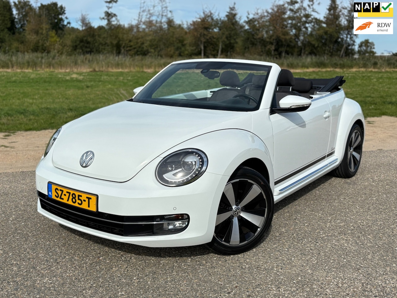 Volkswagen Beetle Cabriolet - 1.2 TSI Design BlueMotion Cup NIEUWSTAAT! - AutoWereld.nl