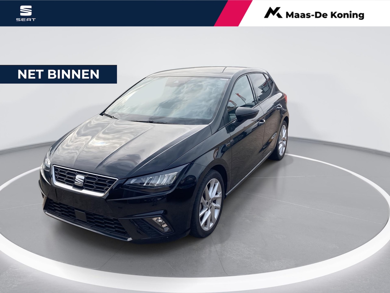 SEAT Ibiza - 1.0 EcoTSI FR · Apple/Android Car Play  · Parkeersensoren achter · Climatronic · DAB · - AutoWereld.nl