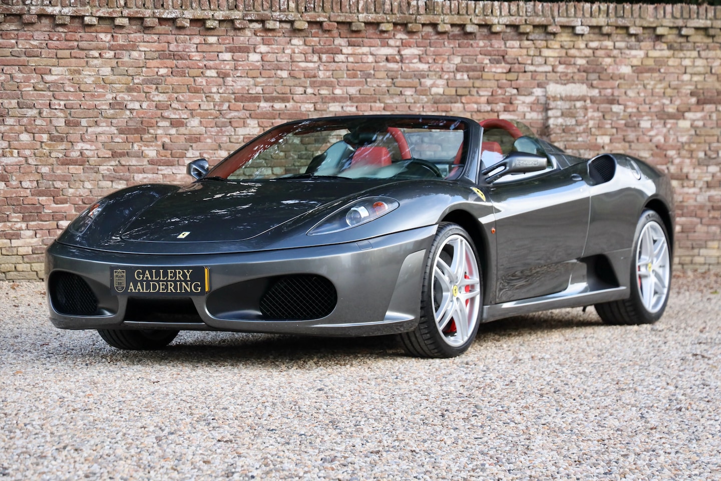 Ferrari F430 - Spider F1 "Grigio Silverstone" First paint finish in Grigio Silverstone with Rosso interio - AutoWereld.nl