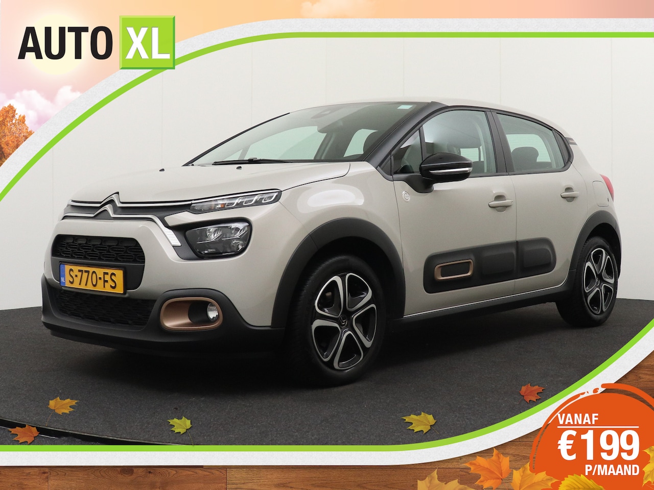 Citroën C3 - 1.2 PureTech Shine Navi Apple Carplay/Android auto Climate - AutoWereld.nl