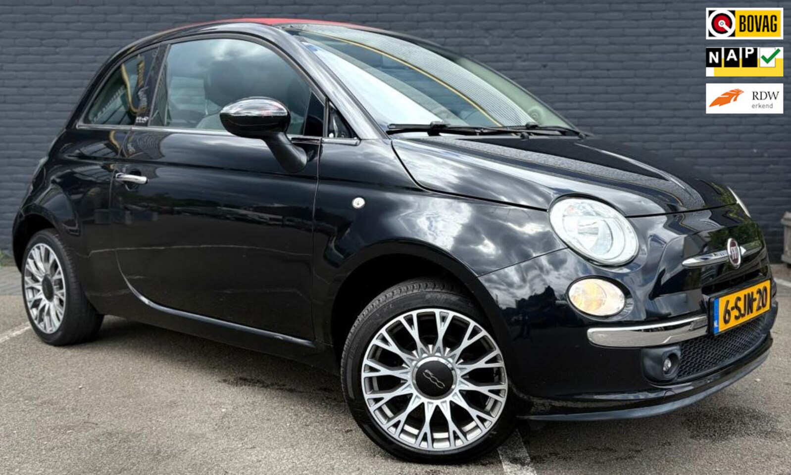 Fiat 500 - Cabrio 1.2 Lounge - AutoWereld.nl