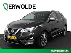 Nissan Qashqai - 1.3 DIG-T Tekna + | Leer | 360 Camera | Panorama dak | Stoelverwarming |