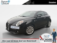 Alfa Romeo MiTo - 0.9 TwinAir Exclusive |Navigatie-pakket| Lederen bekleding| Cruisecontrol| 12 maanden Bova