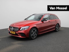 Mercedes-Benz C-klasse Estate - 300 e Business Solution AMG Limited | Automaat | Panoramadak | Trekhaak | Leder | Apple Ca