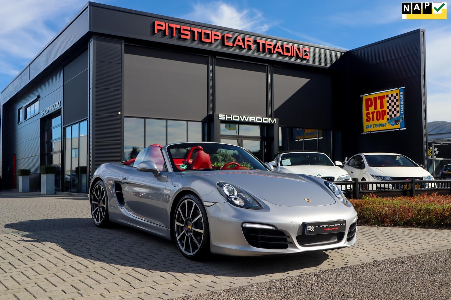 Porsche Boxster S - 981 3.4 PDK, 316 PK, Chrono, Sportuitlaat, 18-weg stoelen! - AutoWereld.nl
