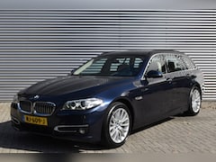 BMW 5-serie - 520I AUT. LUXURY EDITION / LEDER / STOEL + STW. VERW. / P.CAM. / EL. A-KLEP