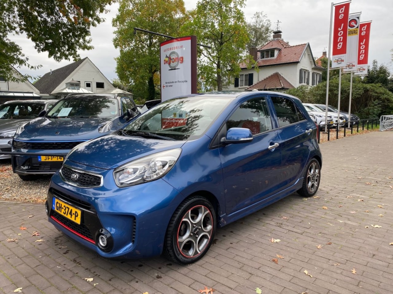 Kia Picanto - 1.2 CVVT SPORTSLINE / STOEL+STUUR VERW. / AIRCO-ECC / TREKHAAK - AutoWereld.nl