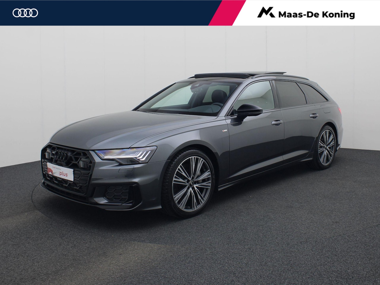 Audi A6 Avant - 50 TFSIe 220kW/299PK quattro S Line · Panoramadak · Trekhaak · Apple/Android Car Play · 20 - AutoWereld.nl