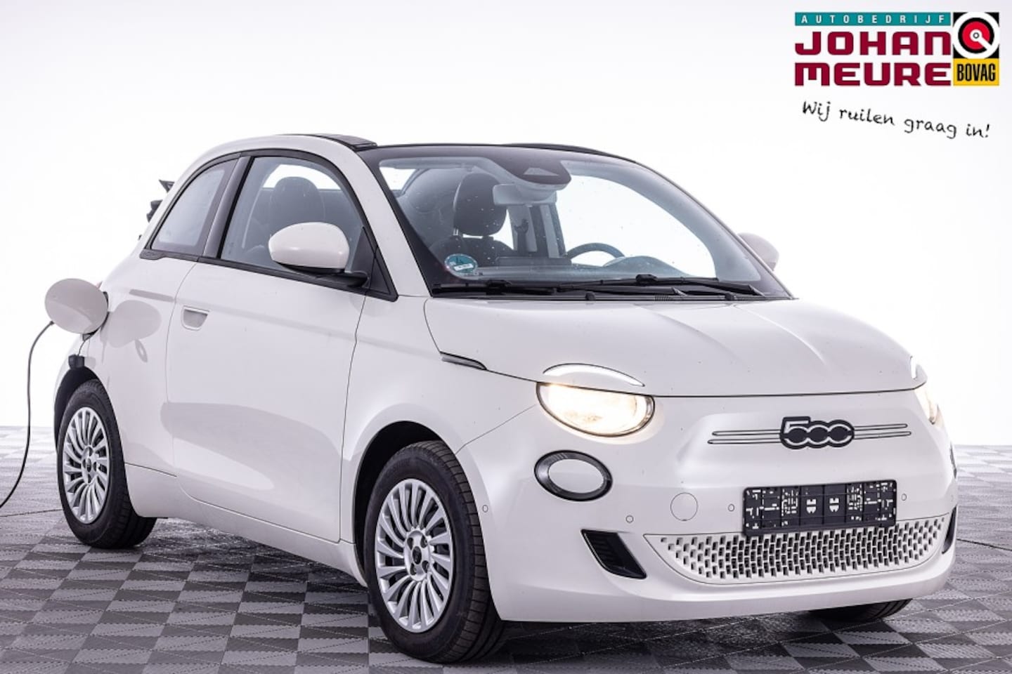 Fiat 500e - CABRIO Icon 42 kWh | ECC | CRUISE - AutoWereld.nl