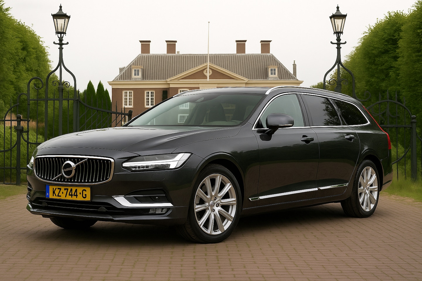 Volvo V90 - 2.0 T5 Inscription | NL-AUTO! | DEALER OH! | ELEKTR TREKHAAK | VERWAMDE ZETELS | ELEKTR ST - AutoWereld.nl