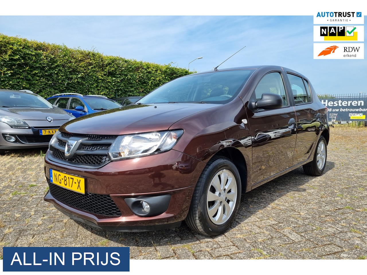 Dacia Sandero - 0.9 TCe Bi-Fuel LPG Ambiance ✅NIEUWE APK ✅GARANTIE ✅ TREKHAAK - AutoWereld.nl