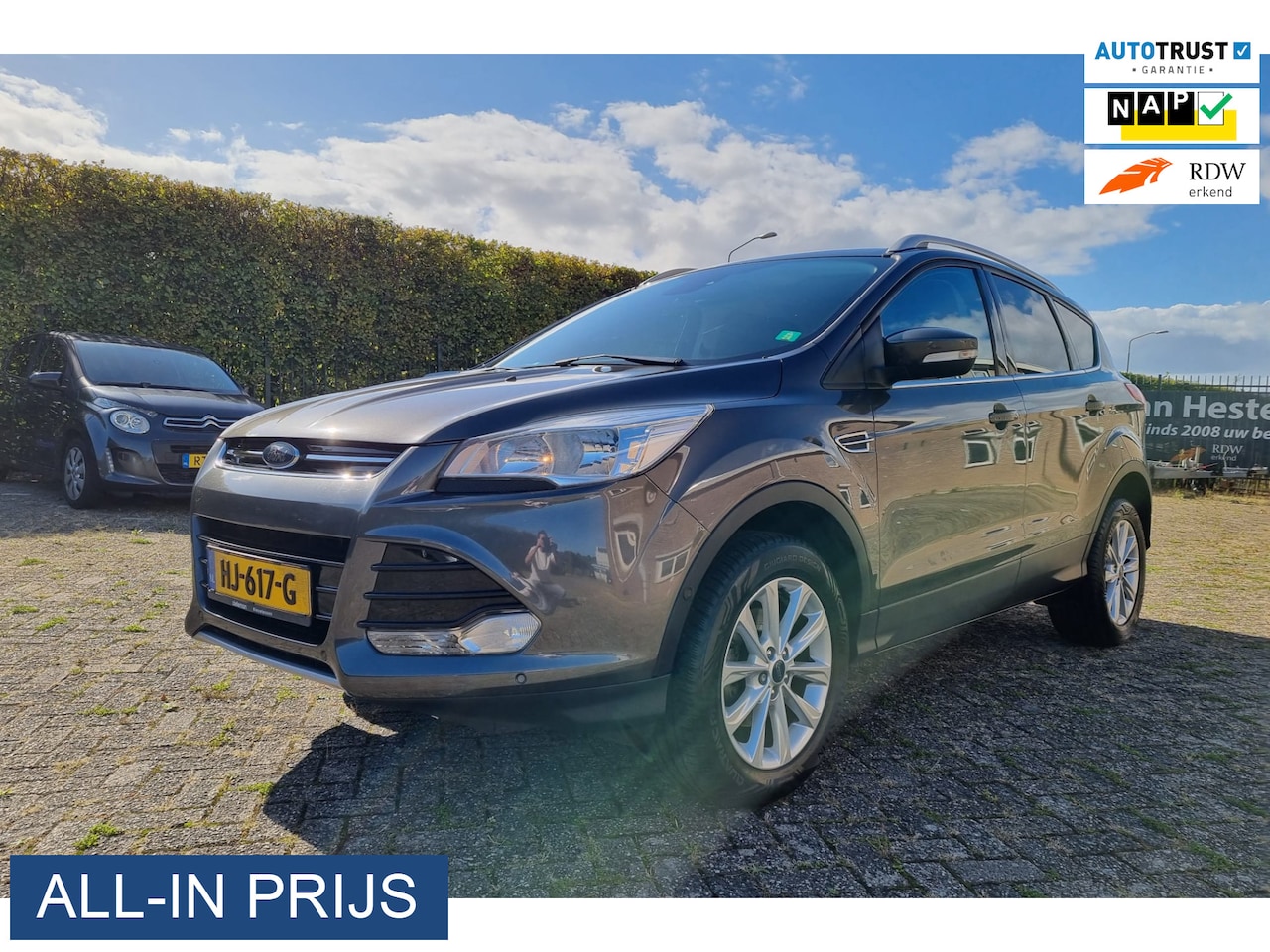 Ford Kuga - 1.5 Titanium 150PK ✅COMPLETE AUTO ✅TREKHAAK ✅NIEUWE DISTRIBUTIE - AutoWereld.nl