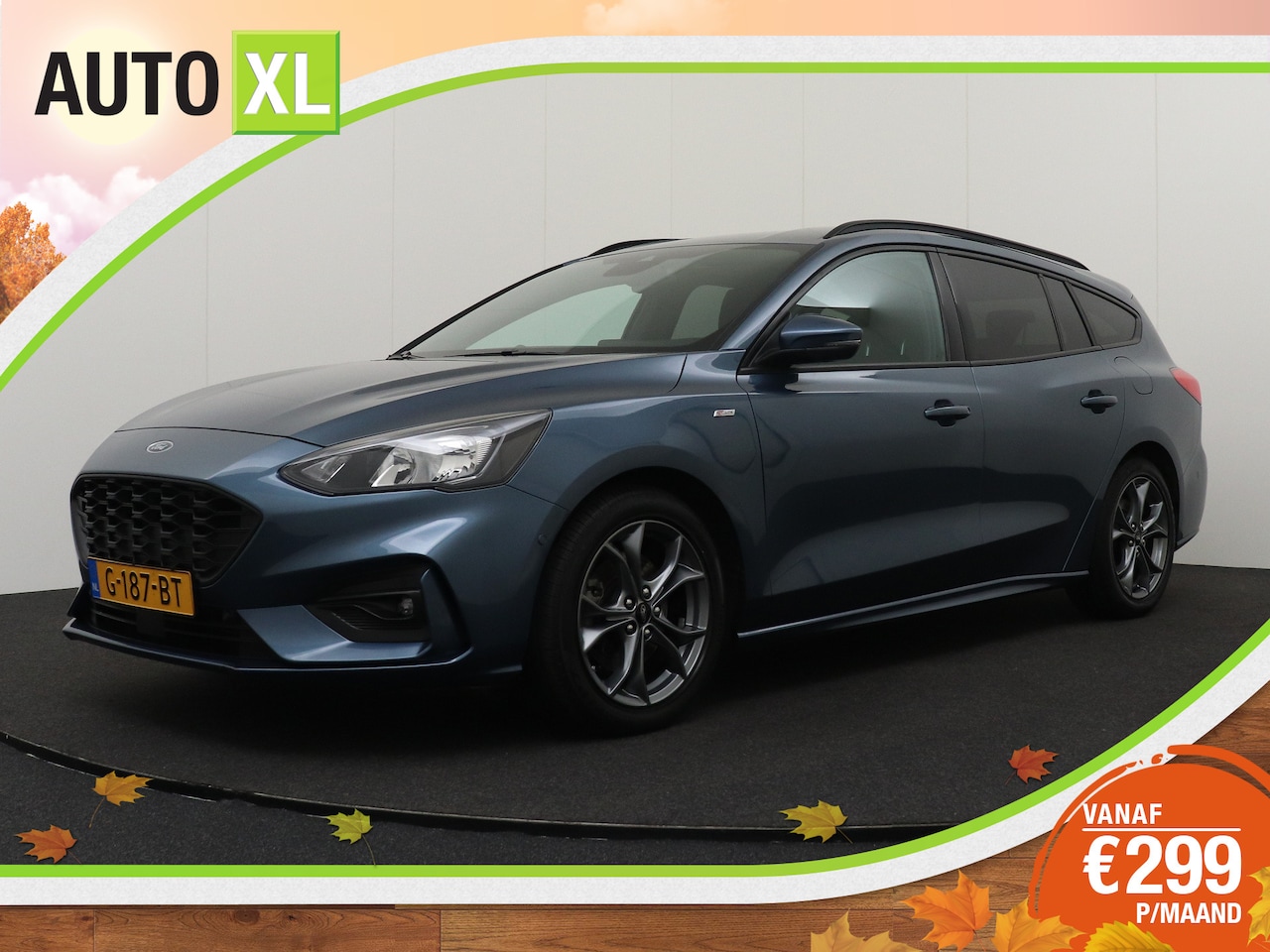 Ford Focus Wagon - 1.0 126 PK ST Line Camera Climate Adapt.Cruise 17'LMV - AutoWereld.nl