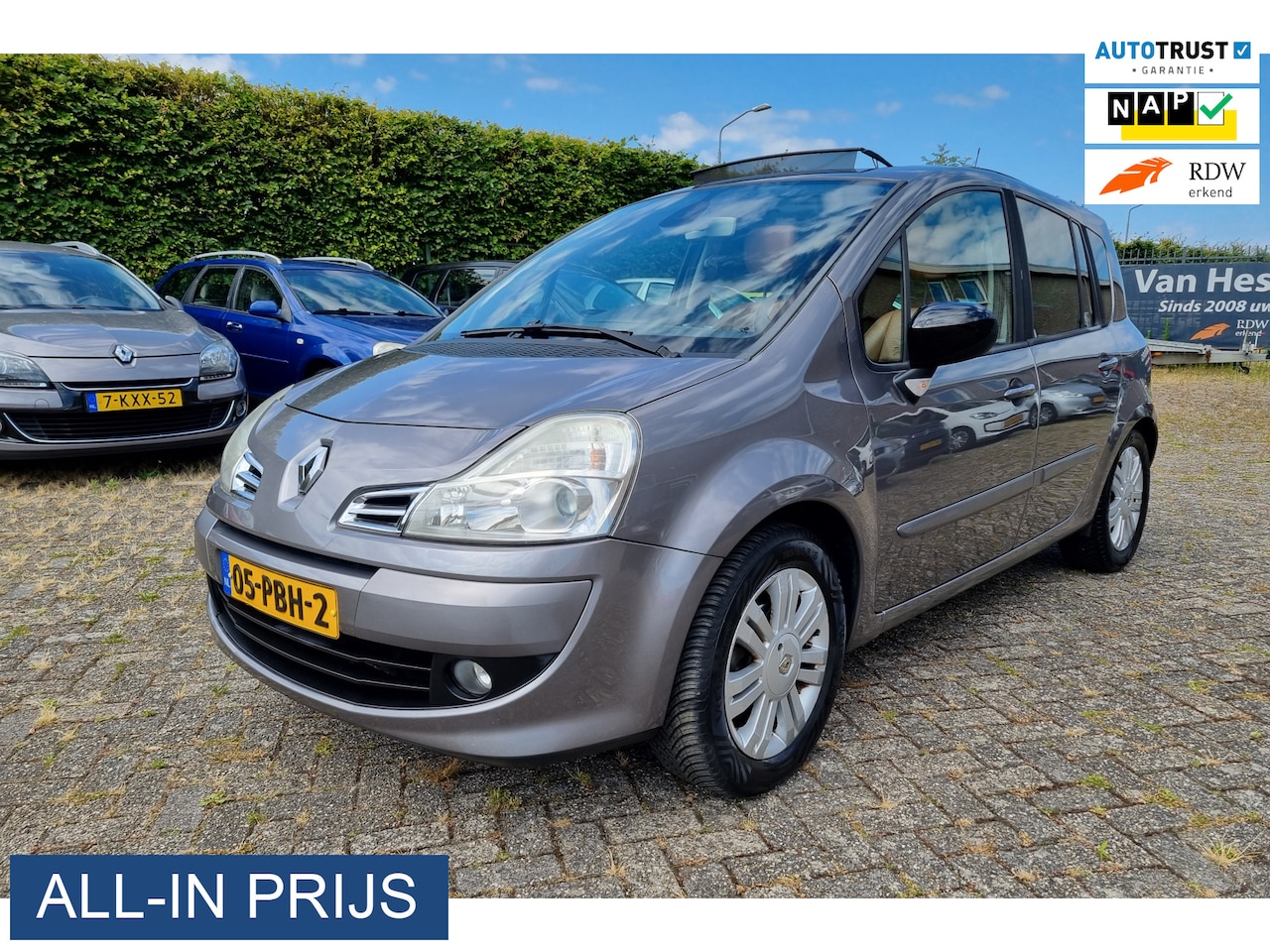 Renault Grand Modus - 1.6-16V Exception ✅VOL OPTIES!! ✅AUTOMAAT - AutoWereld.nl