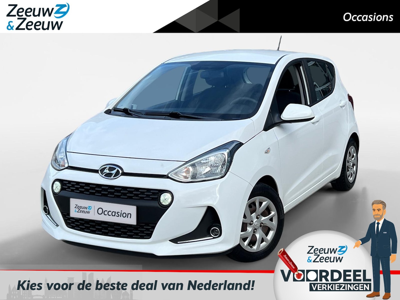 Hyundai i10 - 1.0i Comfort | Parkeersensoren | Cruise control | Airco | Dealeronderhouden | - AutoWereld.nl