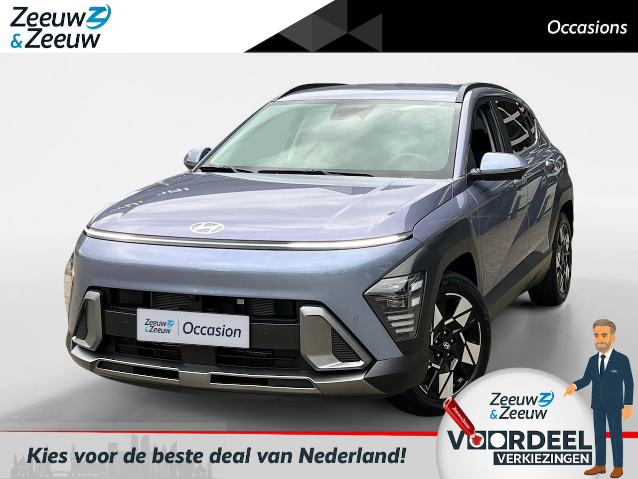 Hyundai Kona - 1.6 GDI HEV Premium 1.6 GDI HEV Premium - AutoWereld.nl