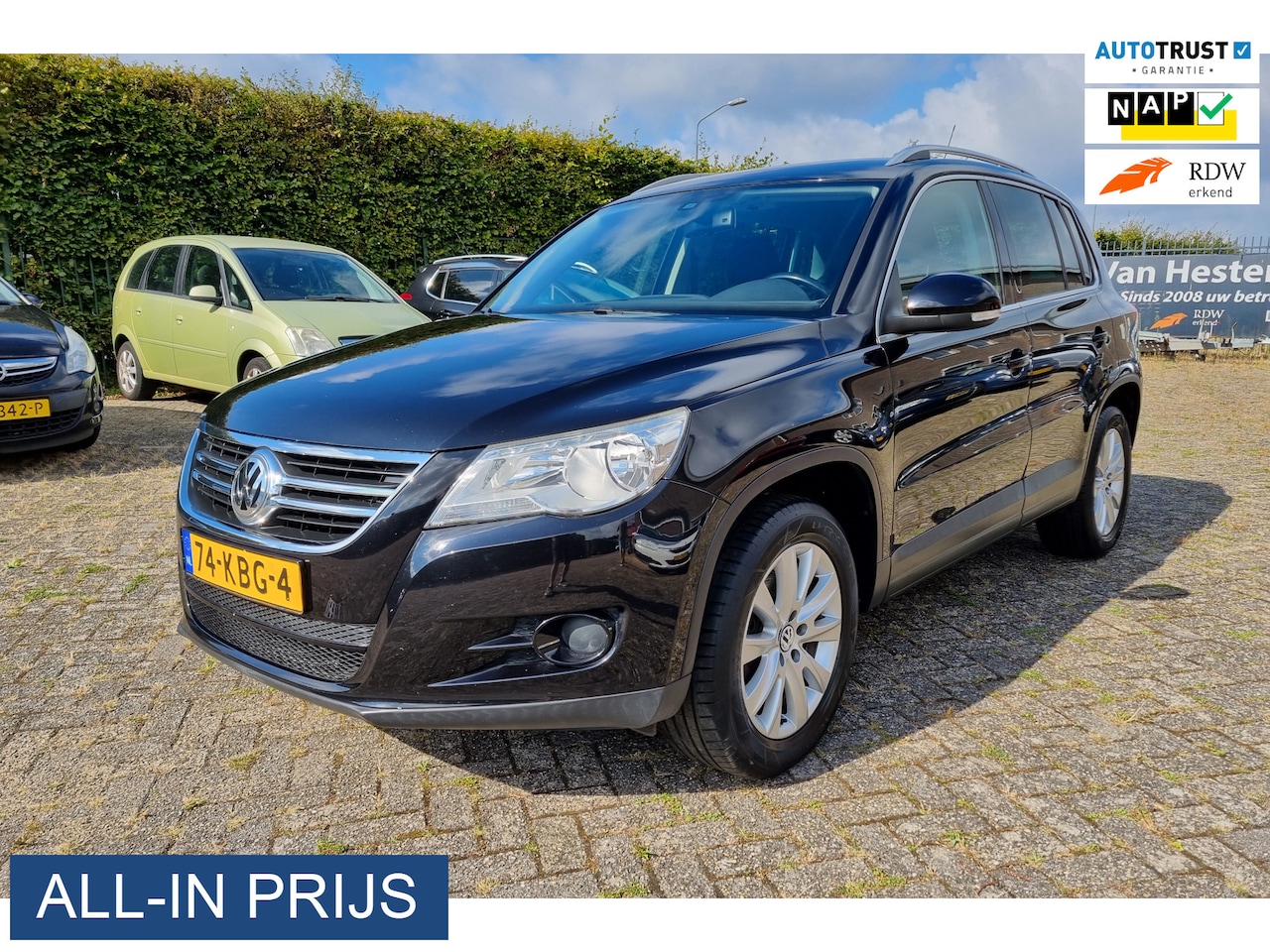 Volkswagen Tiguan - 1.4 TSI 150PK Sport&Style ✅NIEUWE APK ✅GARANTIE - AutoWereld.nl