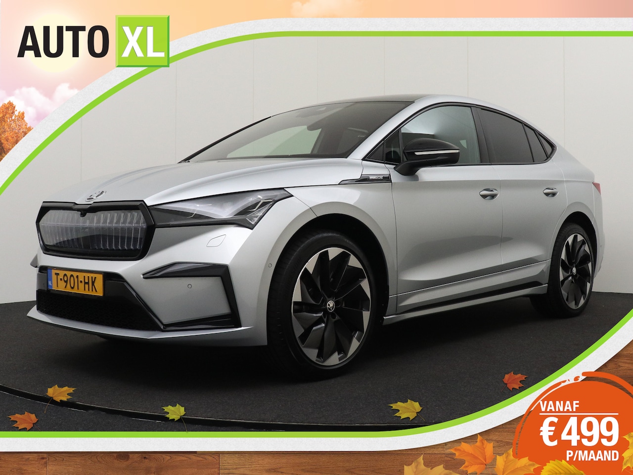 Skoda Enyaq Coupé iV - 80 Sportline Pano-Dak Elek. Trekhaak 20'LMV Dodehoek - AutoWereld.nl