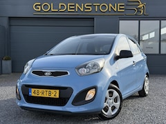 Kia Picanto - 1.0 CVVT Airco 5 Deurs, Airco, Bluetooth, Elektr. Ramen, Zeer Zuinig, Dealer Onderhouden,