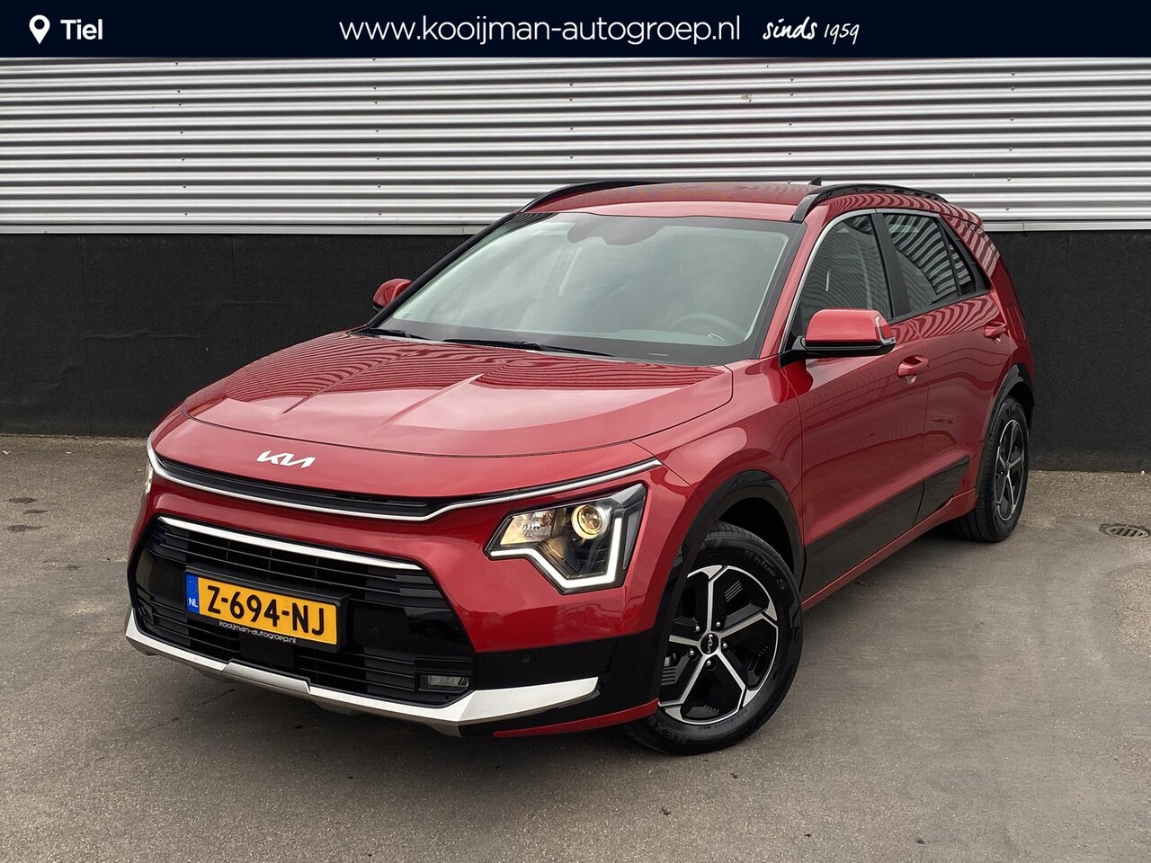 Kia Niro - 1.6 GDi Hybrid DynamicLine Trekhaak, Navigatie, 1e eig. Nieuw geleverd, BTW-auto, Adaptiev - AutoWereld.nl