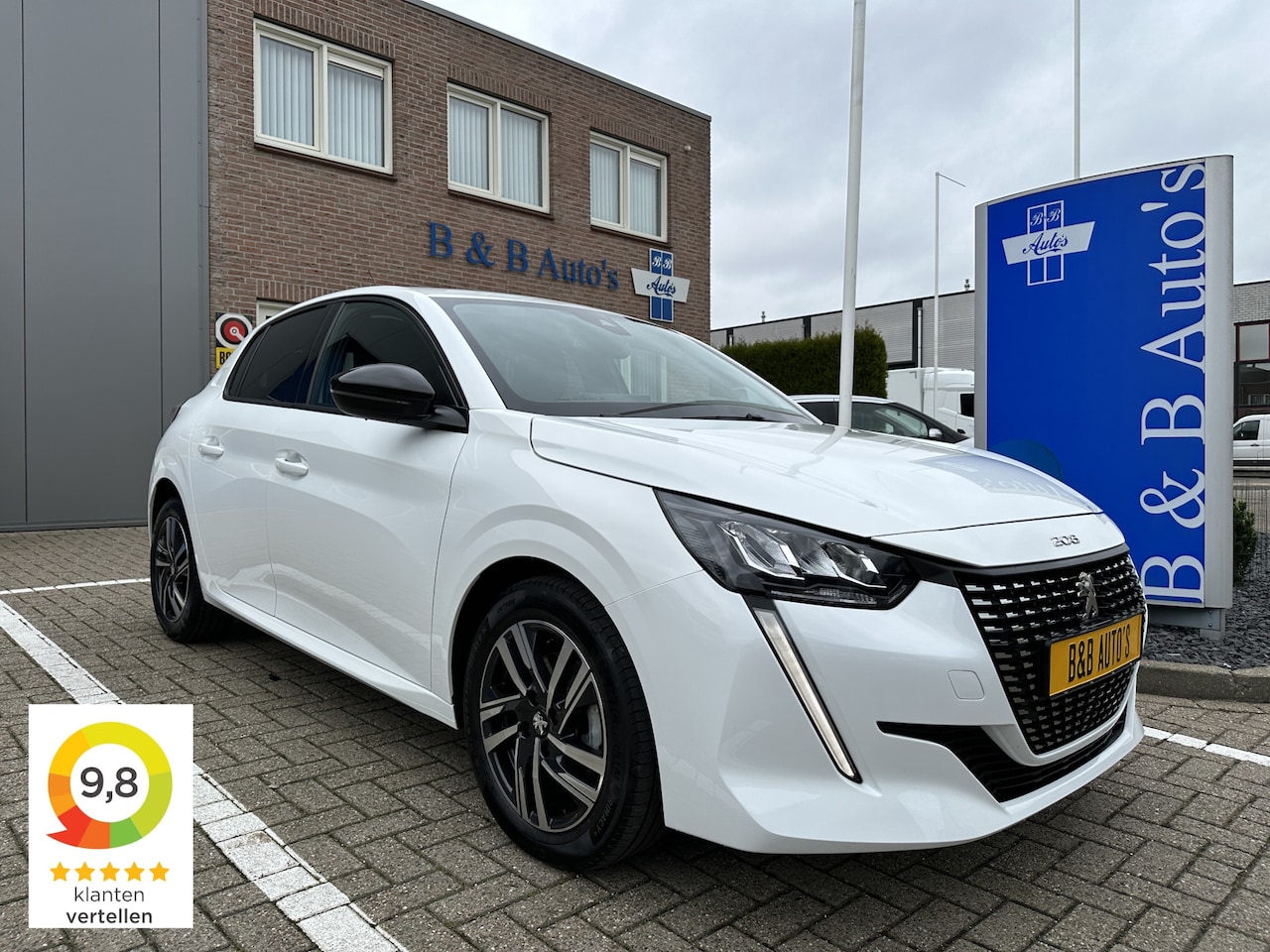 Peugeot 208 - 1.2 PureTech 100pk Automaat Allure-Pack l ACC l CAMERA l ECC l LED l NAVI l 15.000km - AutoWereld.nl