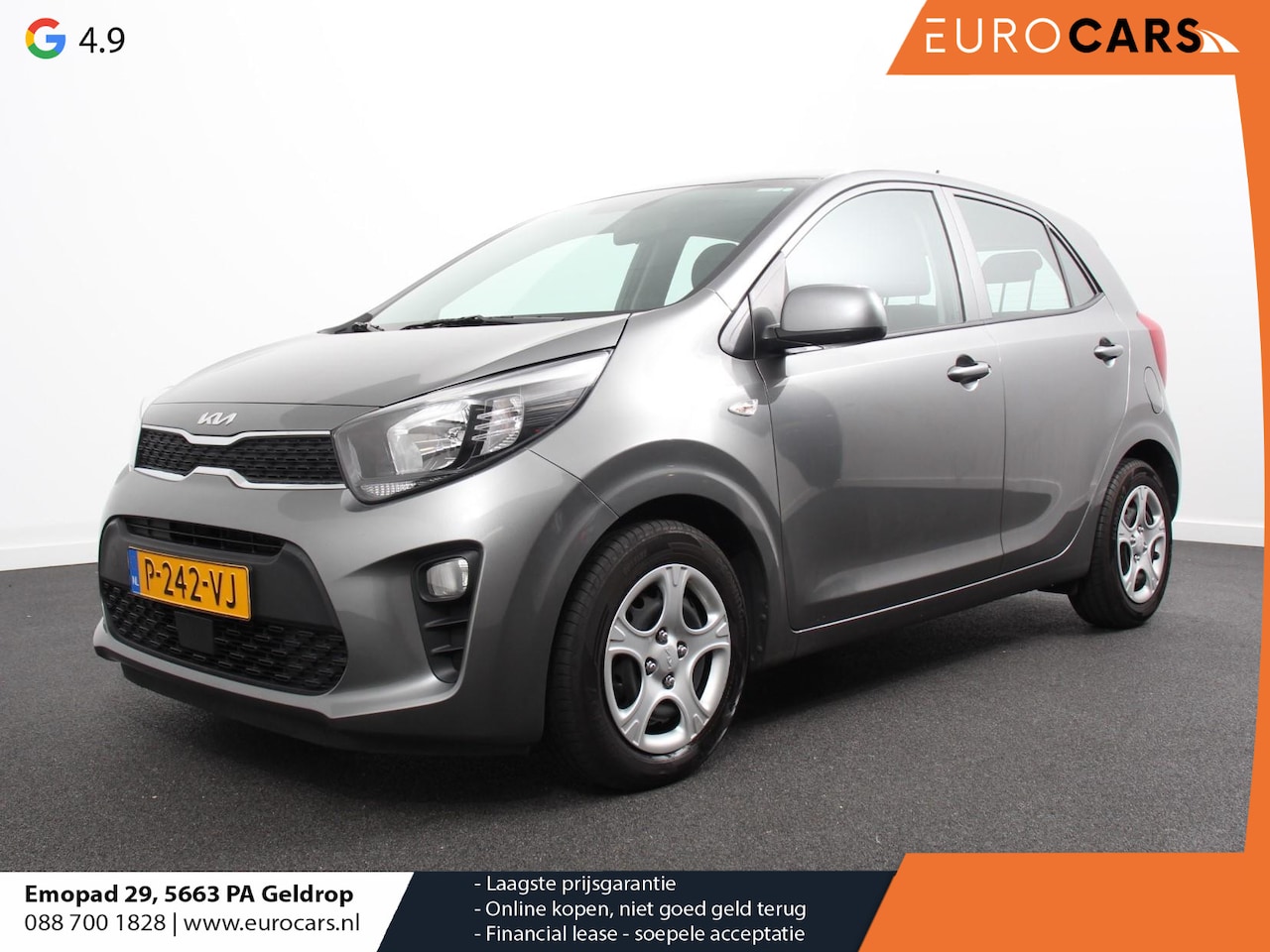 Kia Picanto - 1.0 DPi Automaat ComfortLine | Airco | Cruise Control | Bluetooth | 5 drs - AutoWereld.nl