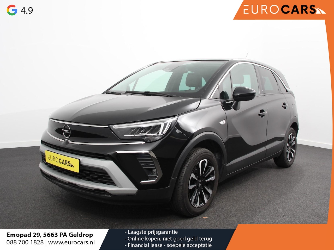 Opel Crossland - 1.2 Turbo 130pk Automaat Elegance | Navigatie | Camera | Climate Control | Dab | Lichtmeta - AutoWereld.nl