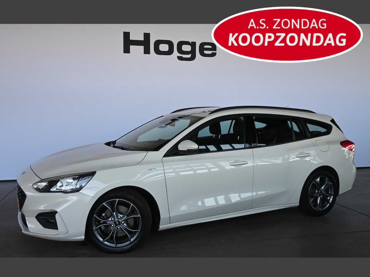 Ford Focus Wagon - 1.0 EcoBoost Hybrid ST Line Business Navigatie Stuur/Stoelverwarming Inruil Mogelijk! - AutoWereld.nl
