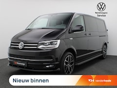 Volkswagen Transporter - 2.0 TDI L2H1 DC Highline 204PK DSG Leder, LED koplampen, frontlip, sidebars 19”, Alarm, Ac