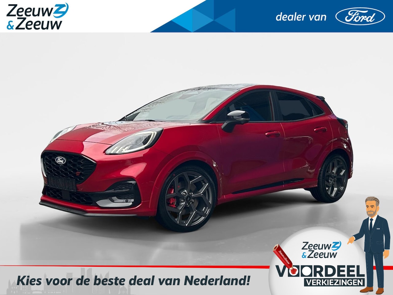 Ford Puma - 1.0 EcoBoost Hybrid ST 170 Pk | Automaat | tot €5.000.- korting | 0,99% rente | Nieuw te b - AutoWereld.nl