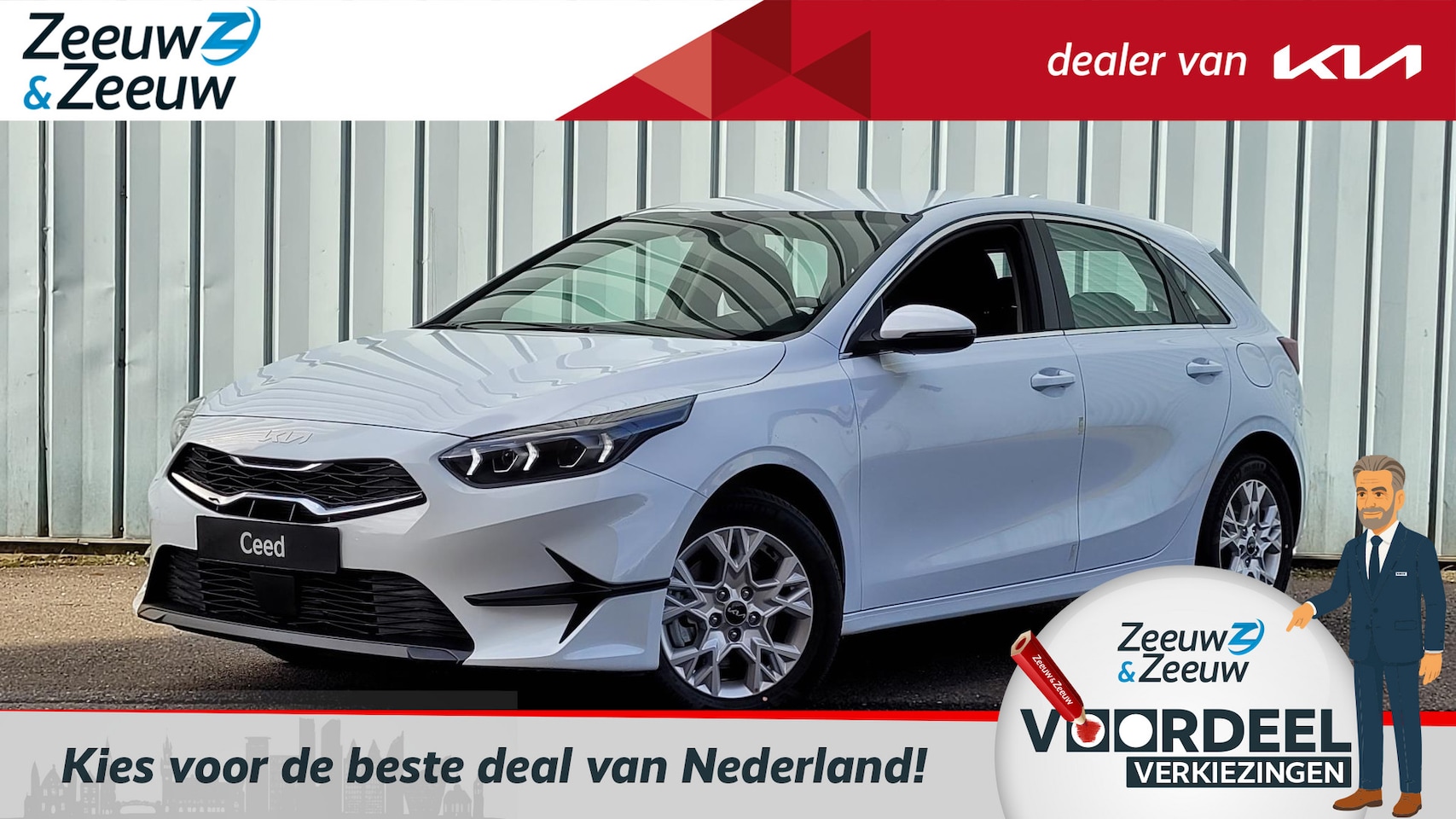 Kia Cee'd - Ceed 1.0 T-GDi DynamicLine | Extra inruilvoordeel € 4500.- | CAMERA | PDC  | NAVIGATIE | C - AutoWereld.nl