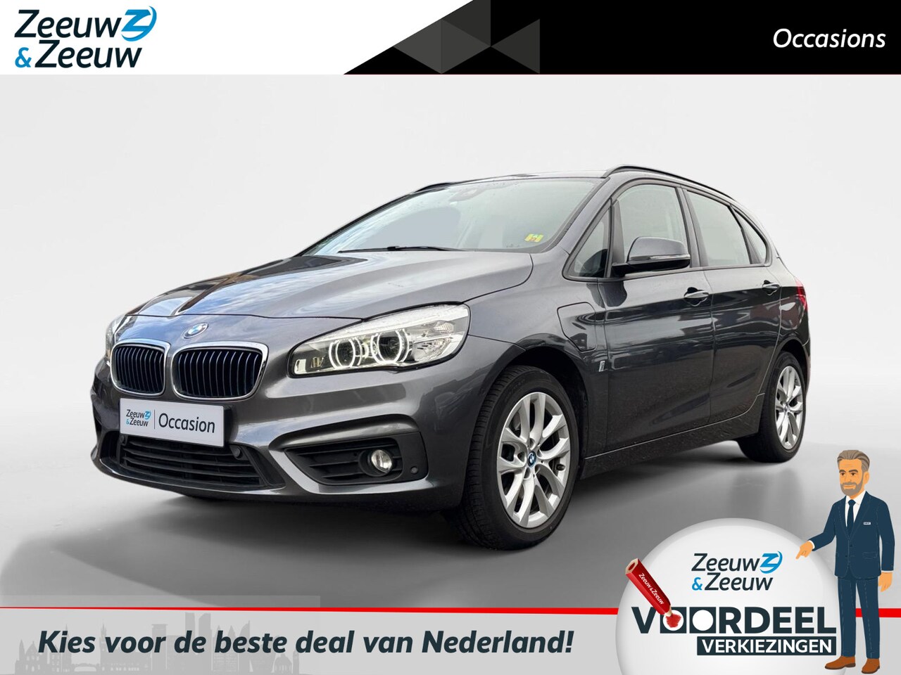 BMW 2-serie Active Tourer - 225xe iPerformance Executive | PHEV | Stoelverwarming | Parkeersensoren voor + achter | Lu - AutoWereld.nl