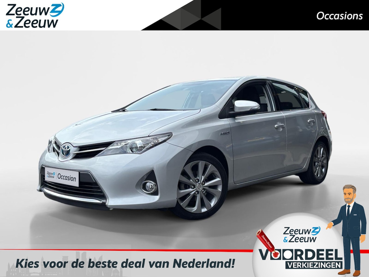 Toyota Auris - 1.8 Hybrid Lease | Navigatie | Camera | - AutoWereld.nl