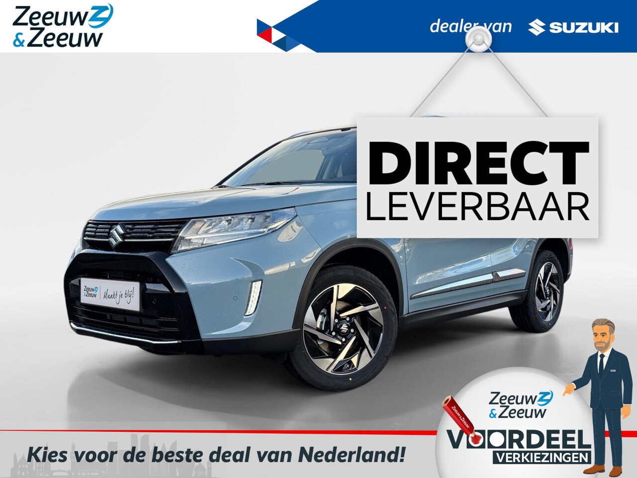 Suzuki Vitara - 1.4 Style | Direct Rijden | 1500kg Trekgew. | Laatste kans | Mega Deal!!! 2500 euro Kortin - AutoWereld.nl