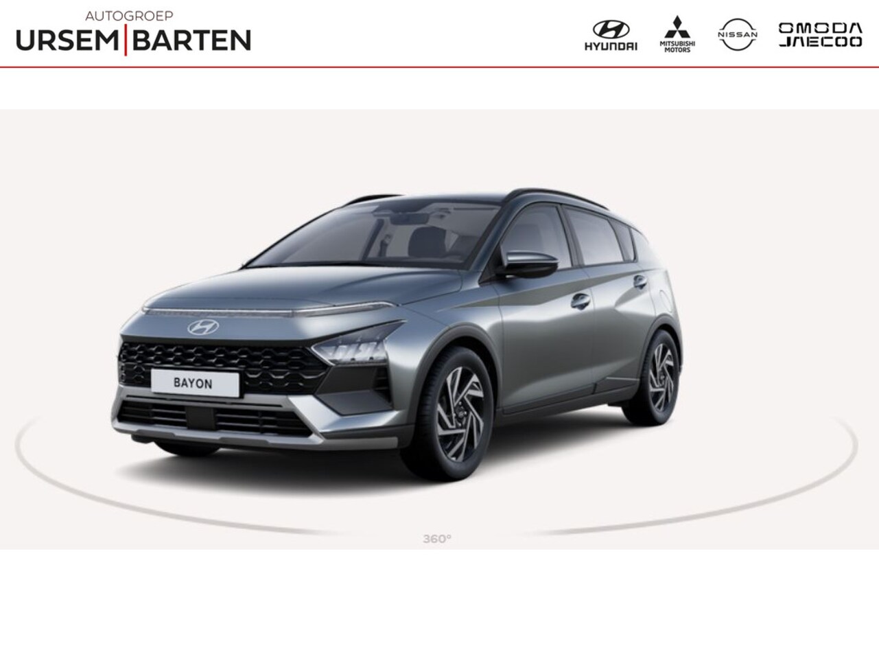 Hyundai Bayon - 1.0 T-GDI Comfort Aurora Grey Mica - AutoWereld.nl