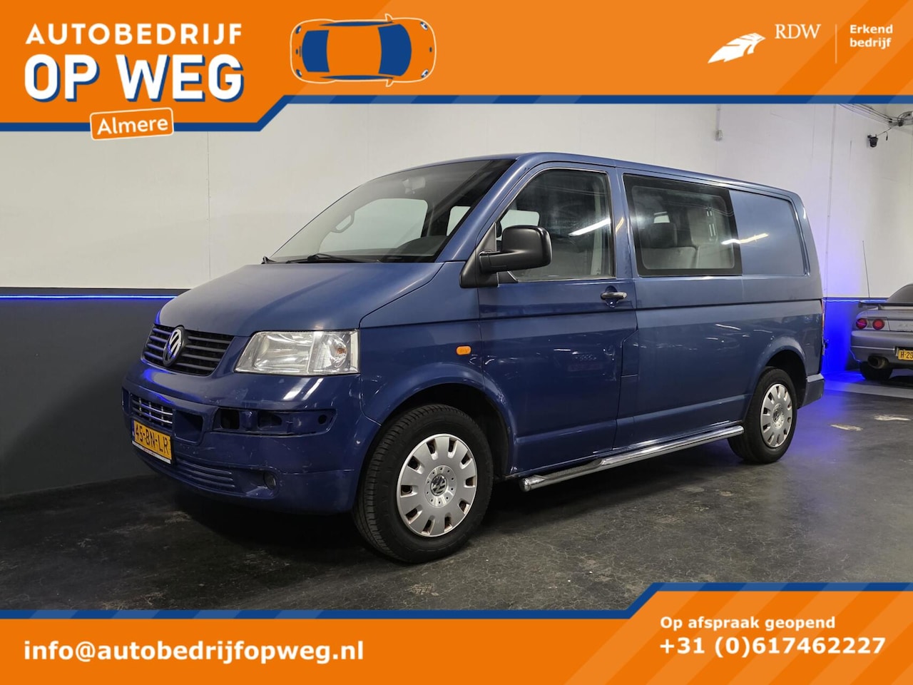 Volkswagen Transporter - 2.5 TDI 300 MHD | Airco | Trekhaak - AutoWereld.nl