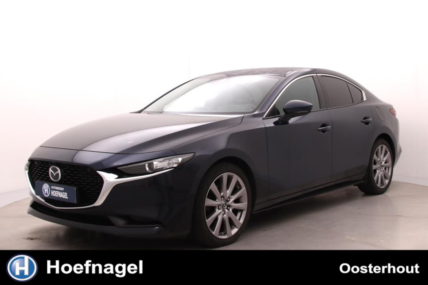 Mazda 3 - 2.0 e-SkyActiv-G M Hybrid 122 Comfort met Bose Automaat | Bose Lederen Bekleding | Head-up - AutoWereld.nl
