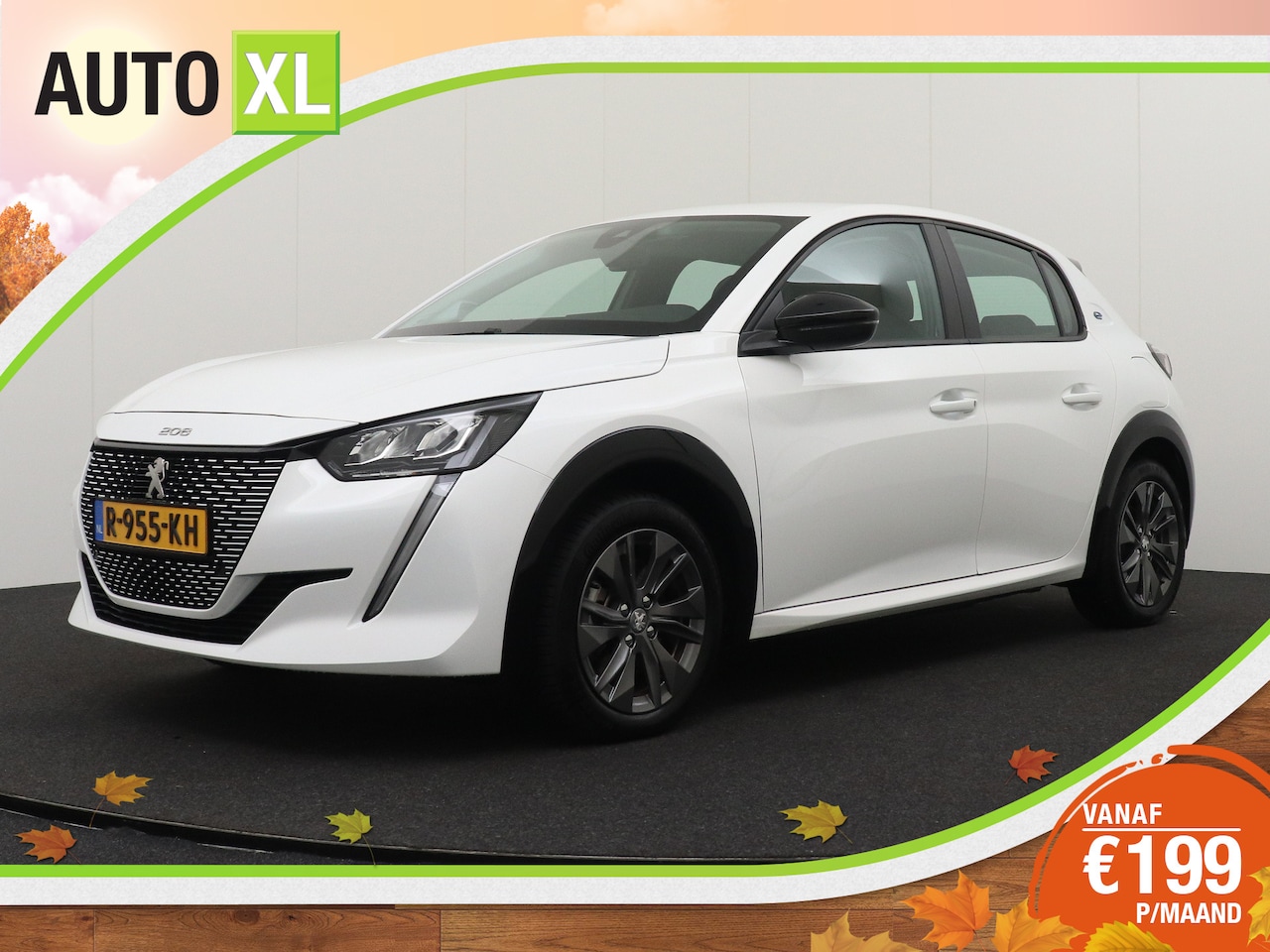 Peugeot e-208 - EV Active Pack 50 kWh Carplay Climate Navi DAB Park.sens - AutoWereld.nl