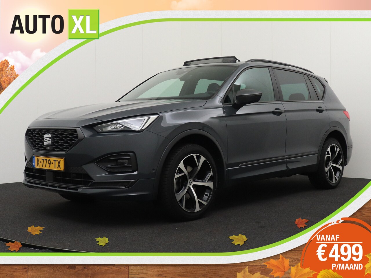 SEAT Tarraco - 1.5 TSI 150 PK FR Pano-dak Trekhaak Memory 360*Camera Adapt.Cruise - AutoWereld.nl