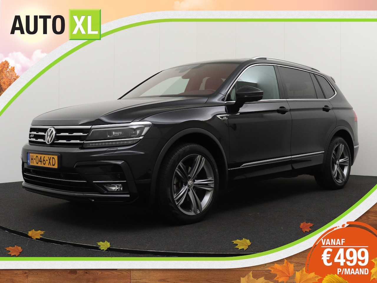 Volkswagen Tiguan Allspace - 1.5 150 PK Aut. R-Line 7p. Trekhaak Carplay Camera - AutoWereld.nl