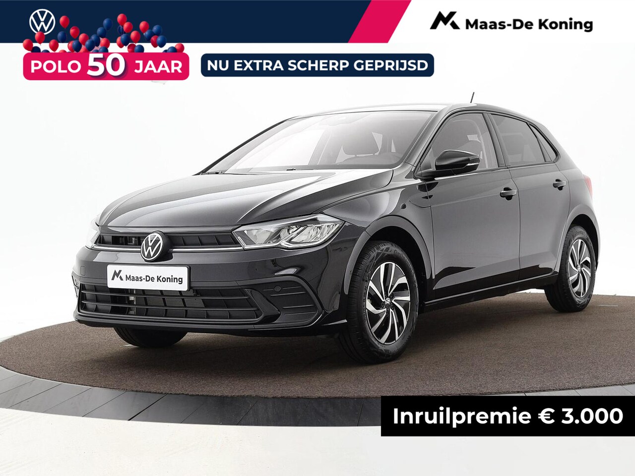 Volkswagen Polo - Life Edition 1.0 TSI 95 pk 7 versn. DSG · Airconditioning automatisch, 2-zone (climatronic - AutoWereld.nl