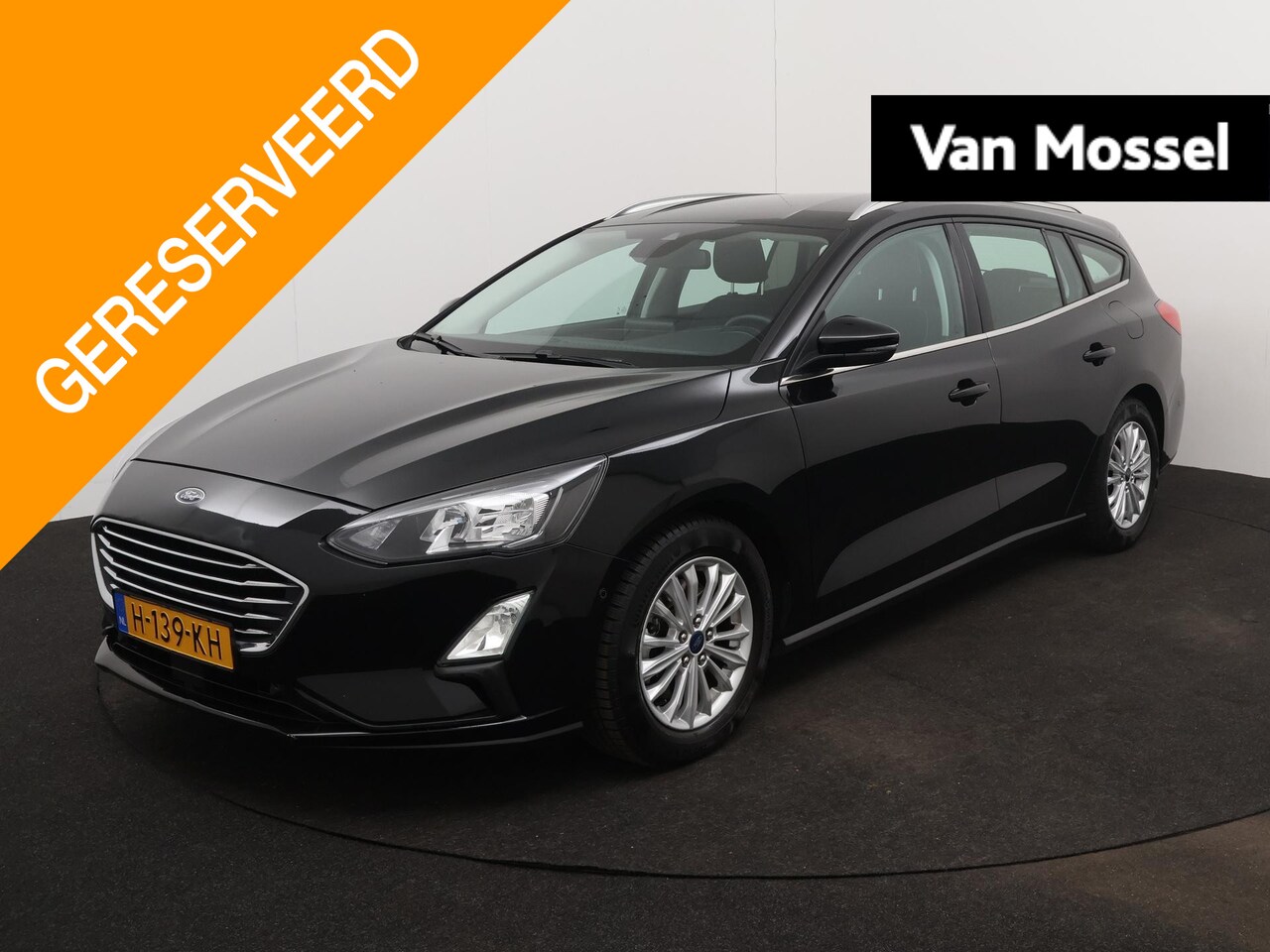 Ford Focus Wagon - 1.0 EcoBoost Titanium Business | LMV | NAVIGATIE | DAB | APPLE CARPLAY | AGATE BLACK | - AutoWereld.nl